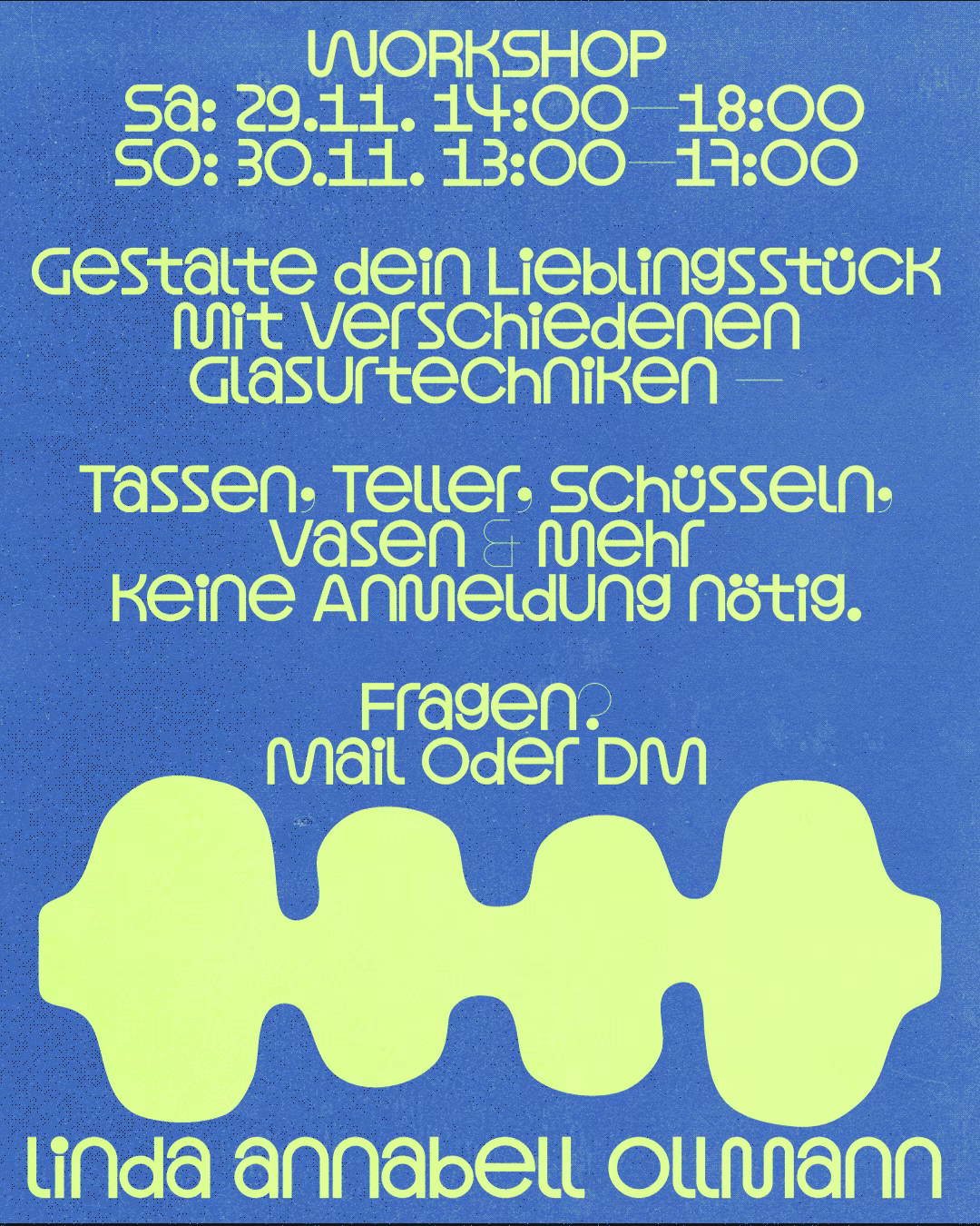 Linda Annabell Ollmann — ceramic poster work